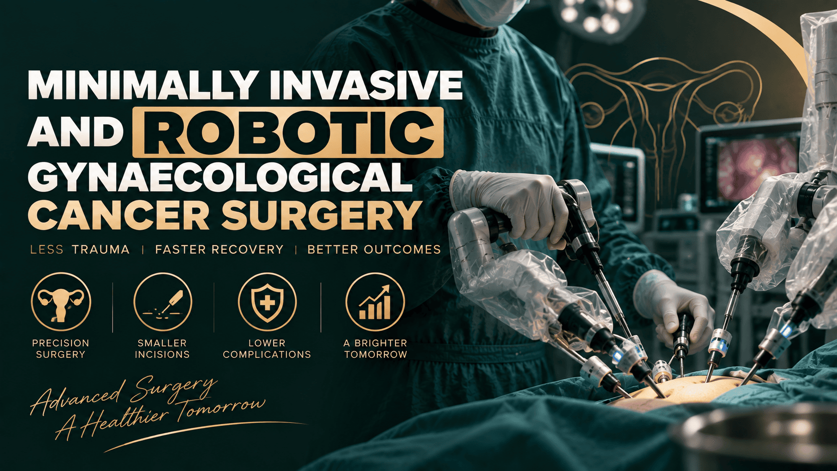 Advanced Robotic and Minimally Invasive Gynecologic Cancer Surgery in Chennai by Dr. Srikarthik Voleti