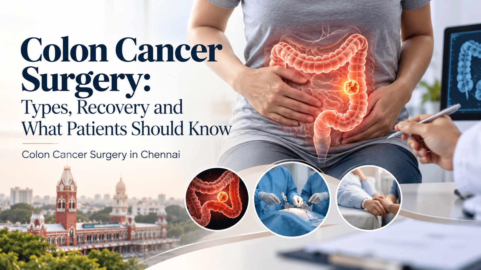 Colon Cancer Surgery in Chennai – types of surgery, treatment and recovery
